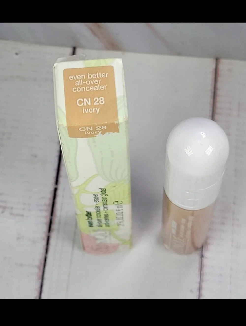 Clinique Even Better All-Over Concealer + Eraser in CN 28 Ivory BNIB